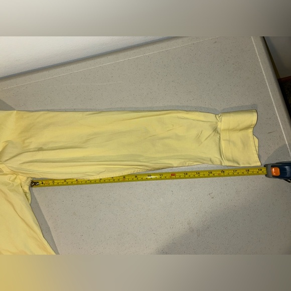 Express Fitted Yellow Button Up - Size S - Picture 8 of 8